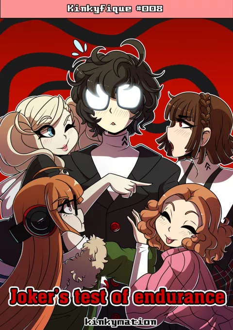 Joker’s Test of Endurance (Persona 5) [Kinkymation] rule 34 porn comic cover