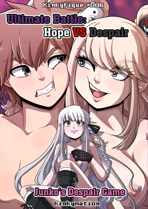 Junko’s Despair Game (Danganronpa) [Kinkymation] rule 34 porn comic cover
