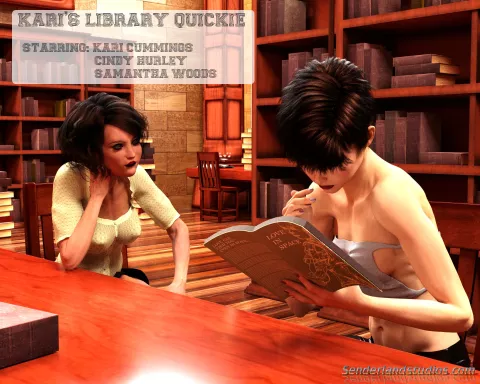 Kari’s Library Quickie [Senderland Studios] rule 34 porn comic cover