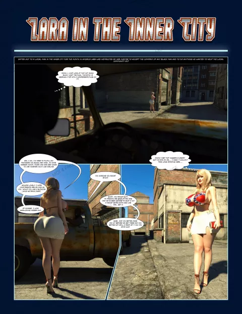 Lara In The Inner City [Moiarte3D] rule 34 porn comic cover