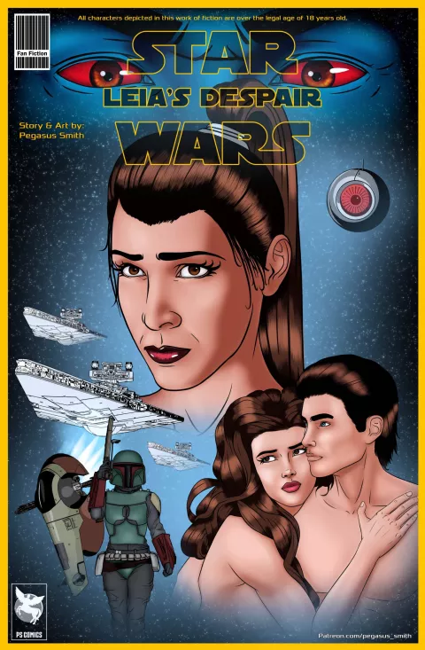 Leia’s Despair (Star Wars) [Pegasus Smith] rule 34 porn comic cover