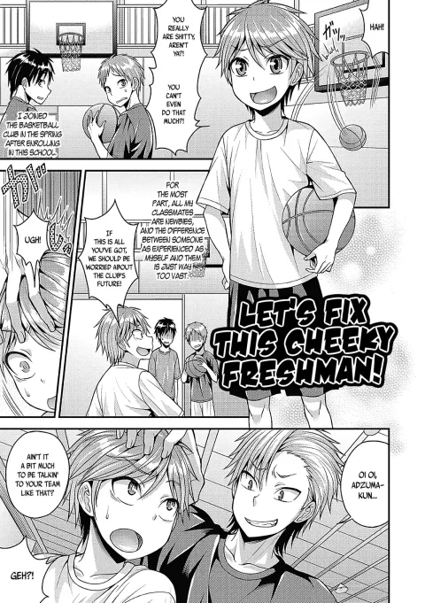 Let’s Fix This Cheeky Freshman! [Kanbayashi Takaki] rule 34 porn comic cover