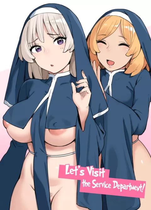 Let’s Visit The Service Department! [Irotenya] rule 34 porn comic cover