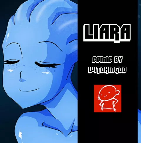 Liara (Mass Effect) [WitchKing00] rule 34 porn comic cover