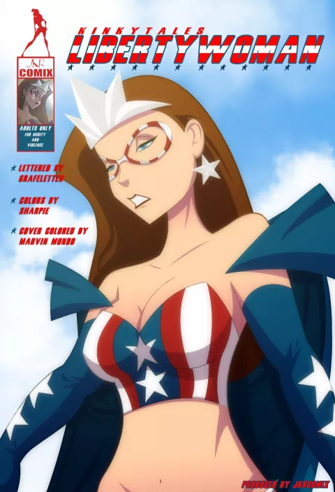 Liberty Woman [JKRComix] rule 34 porn comic cover