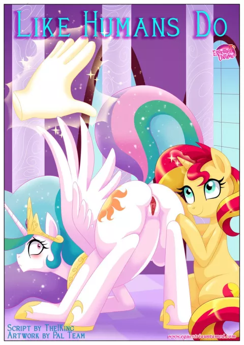 Like Humans Do (My Little Pony – Friendship Is Magic) [Palcomix] rule 34 porn comic cover