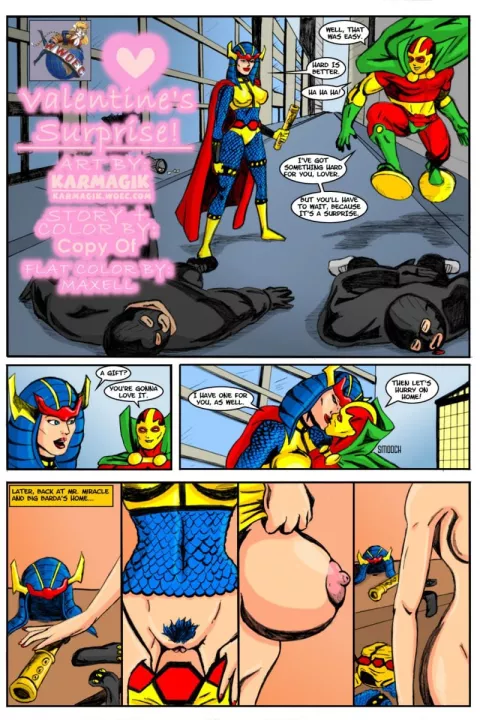 Lobo’s Holiday Spectacular (Mister Miracle) [Karmagik] rule 34 porn comic cover
