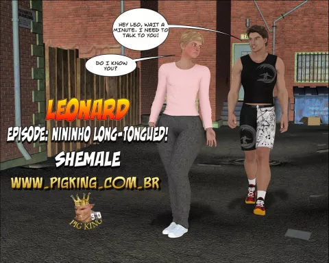 Long Tongued – Leonard [PigKing] rule 34 porn comic cover