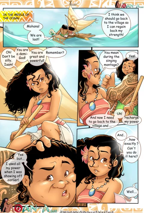 Lost (Moana) [Moan-a] rule 34 porn comic cover