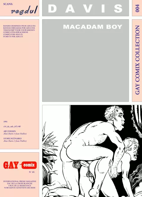 Macadam Boy [Alan Davis | Jean Pailler] rule 34 porn comic cover