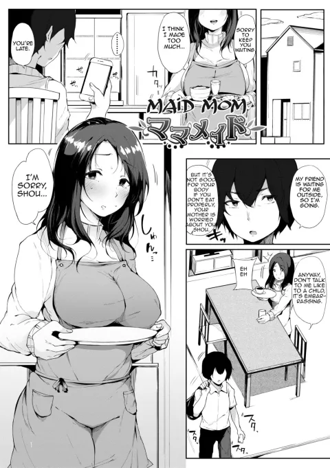 Maid Mom [Sakurayu Hal] rule 34 porn comic cover