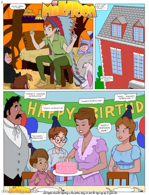 Mary And Wendy Go Pro (Peter And Wendy) [MILFToon] rule 34 porn comic cover