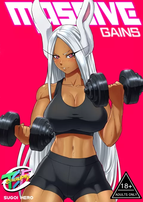 Massive Gains (My Hero Academia) [TSFSingularity , SugoiHero] rule 34 porn comic cover
