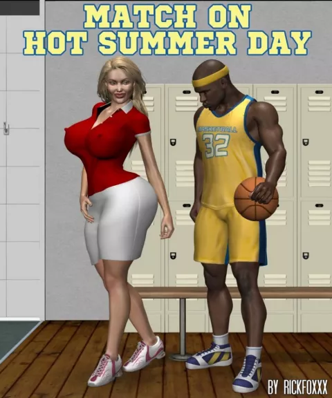 Match On Hot Summer Day [The FOXXX] rule 34 porn comic cover