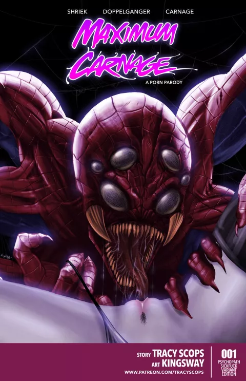 Maximum Carnage (Spider-Man) [Tracy Scops] rule 34 porn comic cover