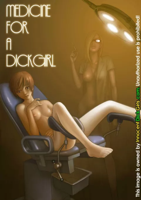 Medicine For A Dickgirl – Christine [InnocentDickGirls] rule 34 porn comic cover