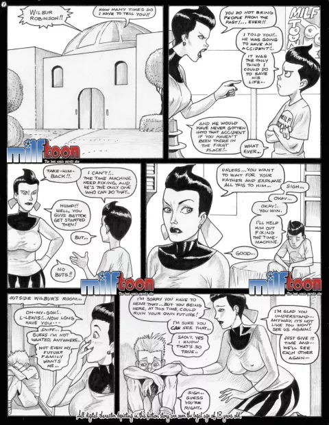 Meet The Robs (Meet the Robinsons) [MILFToon] rule 34 porn comic cover