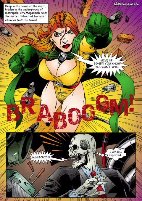 Megachick [AdultComicsClub] rule 34 porn comic cover