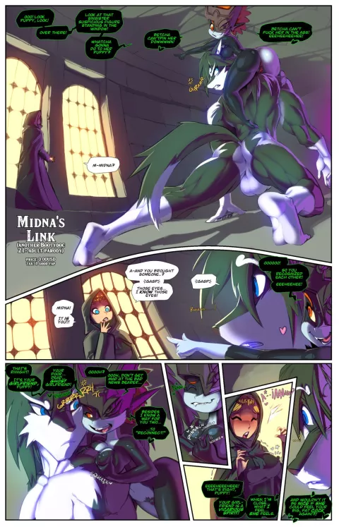 Midna’s Link (The Legend of Zelda) [Fred Perry] rule 34 porn comic cover