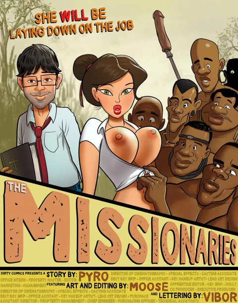 Missionaries [Dirty Comics] rule 34 porn comic cover
