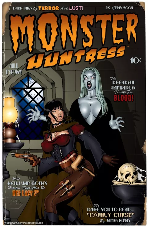 Monster Huntress [James Lemay] rule 34 porn comic cover