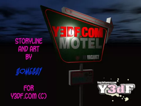 Motel [Y3DF] rule 34 porn comic cover