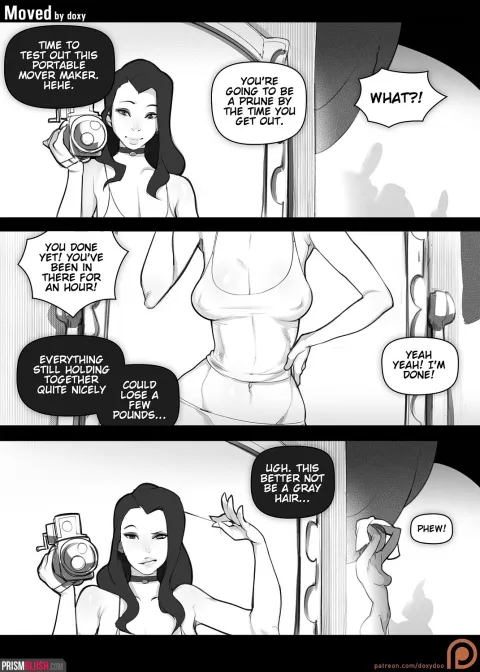 Moved (The Legend of Korra) [Doxy] rule 34 porn comic cover