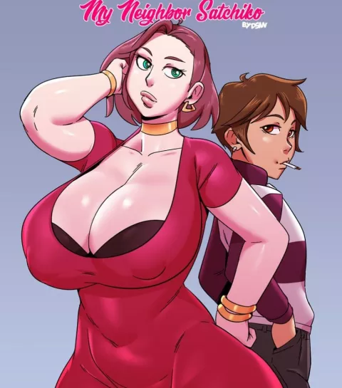 My Neighbor Satchiko [DSAN] rule 34 porn comic cover