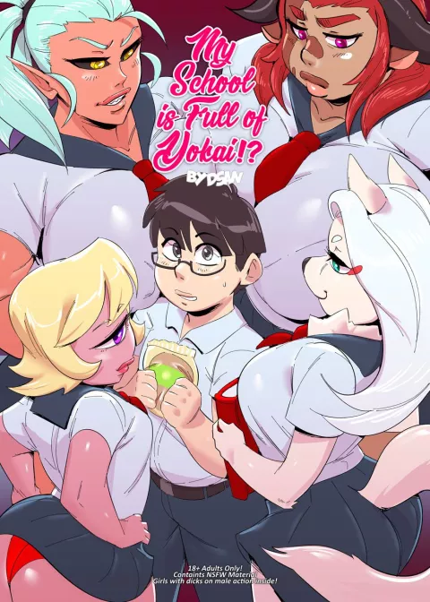 My School Is Full of Yokai! [DSAN] rule 34 porn comic cover