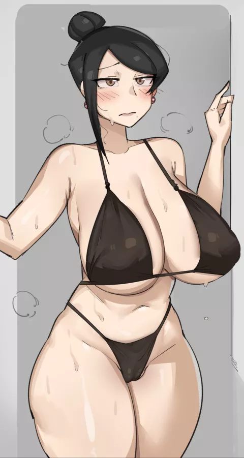 My Superior Came Over for the Night (Bijin Onna Joushi Takizawa-san) [Elijahzx] rule 34 porn comic cover