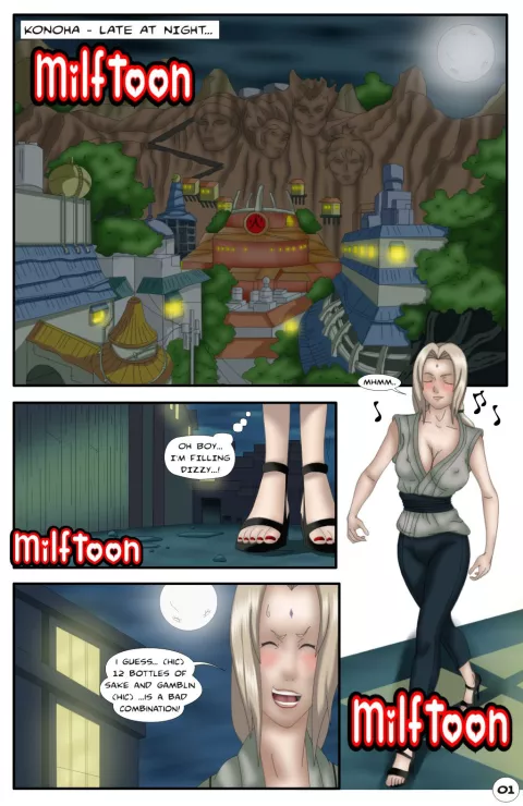 Naruto (Naruto) [MILFToon] rule 34 porn comic cover