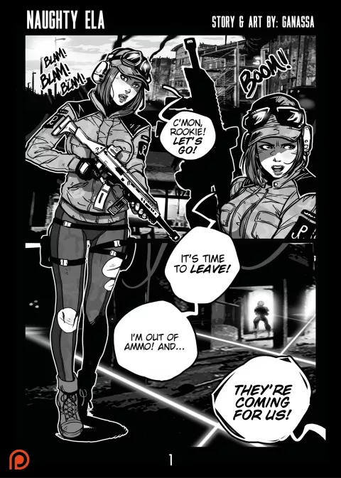 Naughty Ela (Tom Clancy’s Rainbow Six Siege) [Ganassa] rule 34 porn comic cover