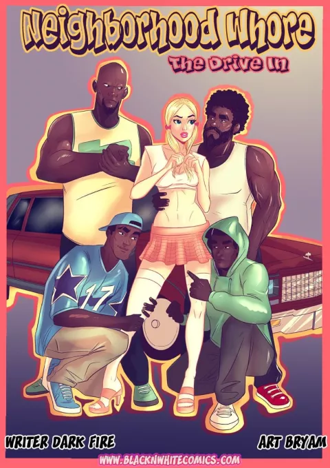 Neighborhood Whore [BlackNWhiteComics] rule 34 porn comic cover