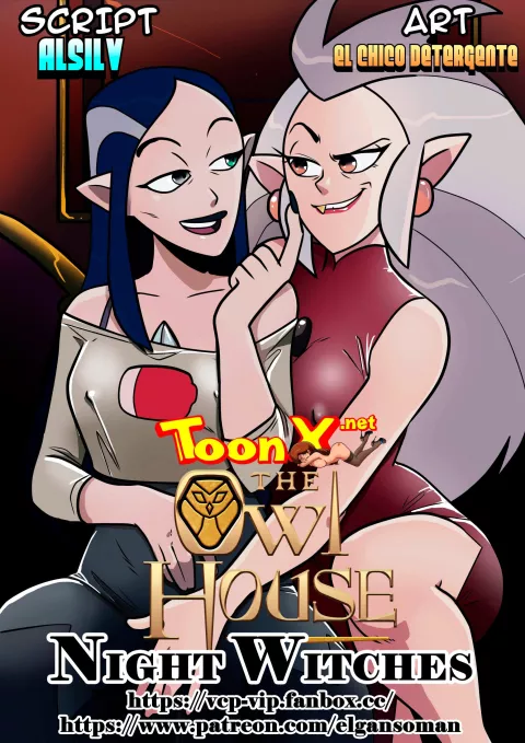 Night Witches (The Owl House) [Gansoman] rule 34 porn comic cover