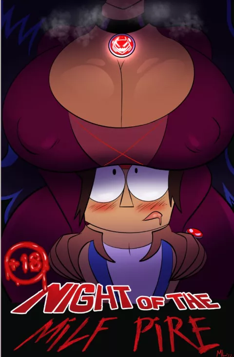 Night of the MILF Pire [Ameizing Lewds] rule 34 porn comic cover