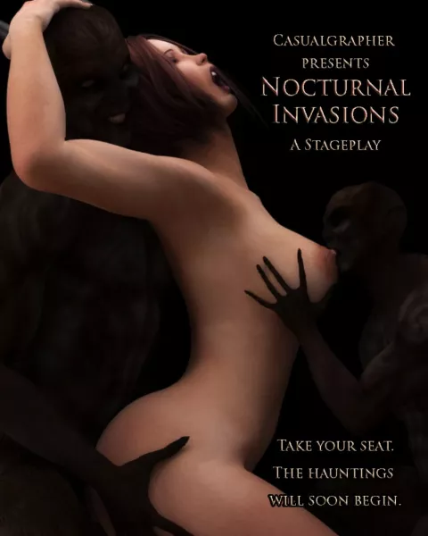 Nocturnal Invasion [Casgra] rule 34 porn comic cover