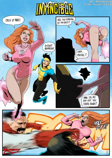Not so Invincible (Invincible) [NaughtyComix , FenrisComix] rule 34 porn comic cover