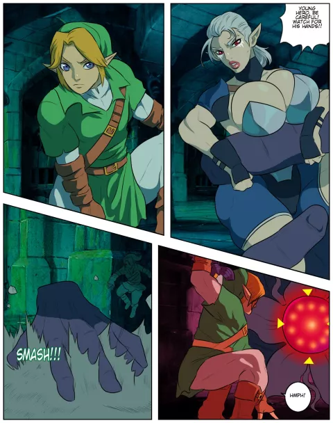 Ocarina of Time (The Legend of Zelda) [Jay Marvel] rule 34 porn comic cover