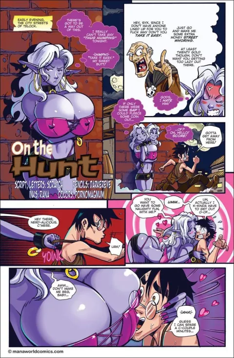 Oh The Hunt [Mana World] rule 34 porn comic cover