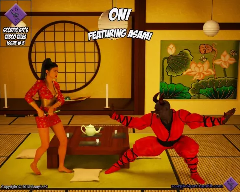 Oni [Scorpio69] rule 34 porn comic cover
