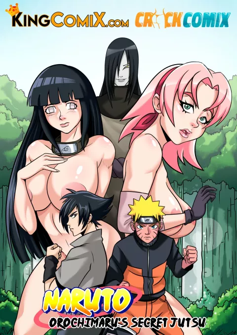 Orochimaru’s Secret Jutsu (Naruto) [KingComiX , Crock Comix] rule 34 porn comic cover