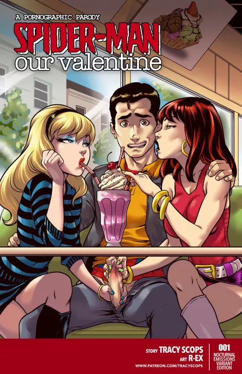 Our Valentine (Spider-Man) [Tracy Scops] rule 34 porn comic cover