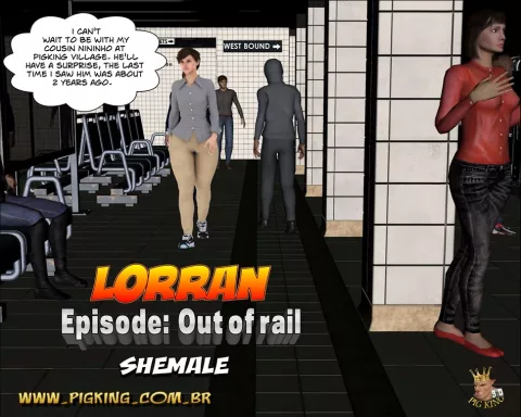 Out Of Rail – Lorran [PigKing] rule 34 porn comic cover