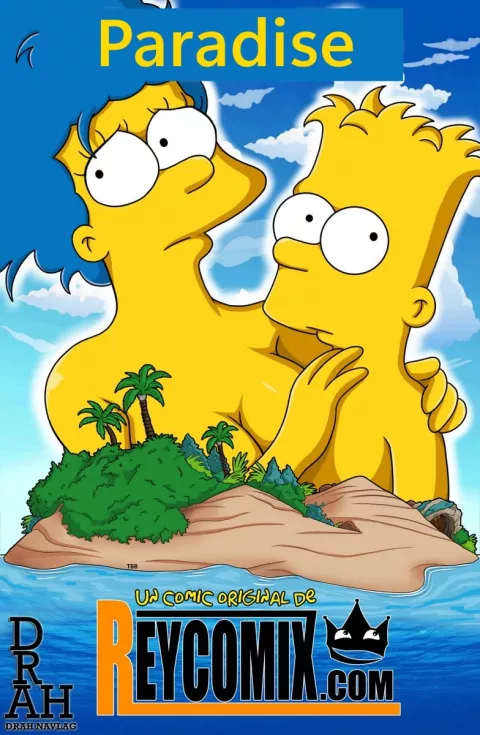 Paradise (The Simpsons) [Drah Navlag] rule 34 porn comic cover