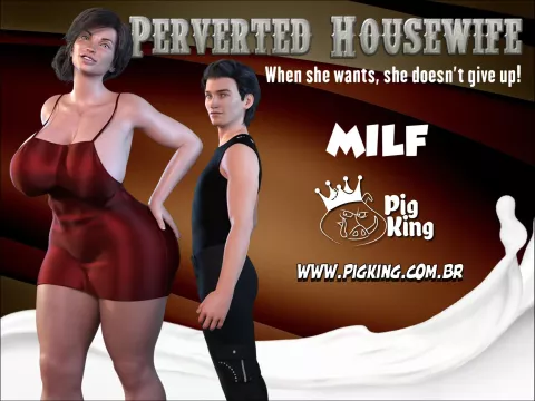 Perverted Housewife – Rachel [PigKing] rule 34 porn comic cover