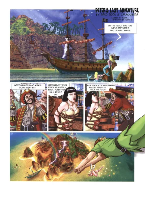 Peter’s Last Adventure (Peter And Wendy) [Aguilera , Paco Roca] rule 34 porn comic cover