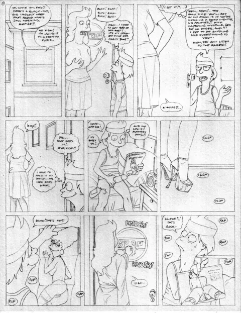 Philip Fry’s Past (Futurama) [Pandoras Box] rule 34 porn comic cover