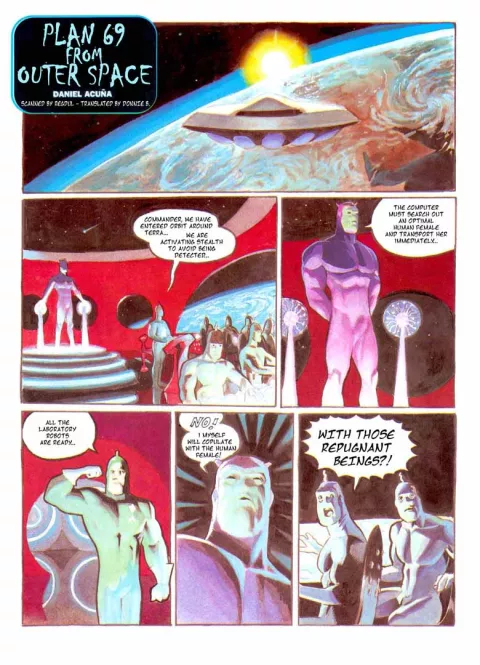 Plan 69 From Outer Space [Acuna] rule 34 porn comic cover