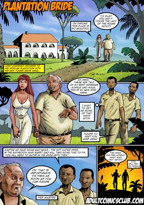 Plantation Bride [AdultComicsClub] rule 34 porn comic cover