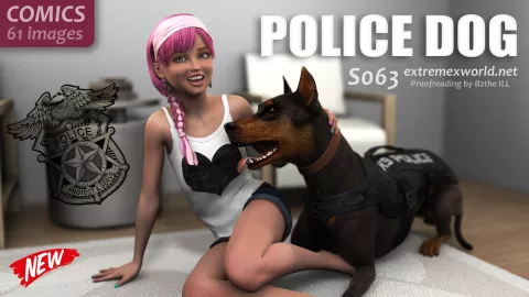 Police Dog [ExtremeXWorld] rule 34 porn comic cover